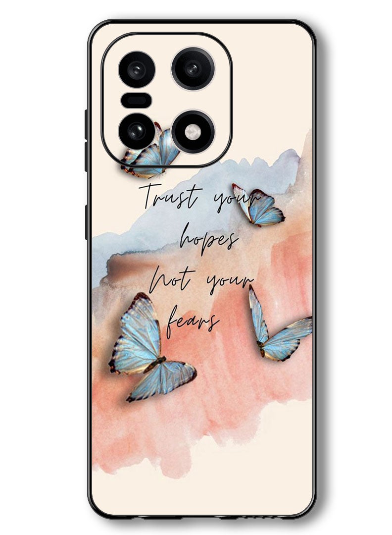 Theodor Case Compatible with OnePlus 15 6.78 Inch Protection Shockproof Bumper Cover Trust hopes - Image 1